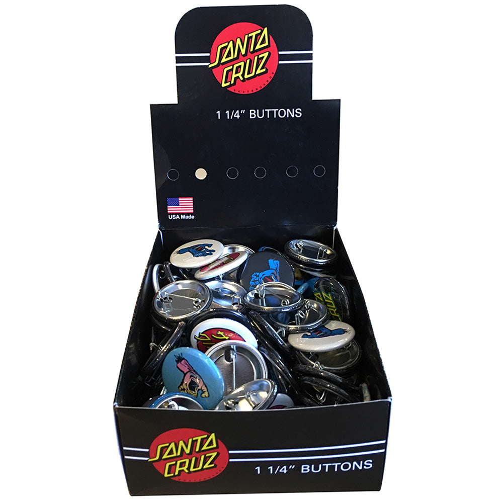 SANTA CRUZ BUTTON ASSORTED