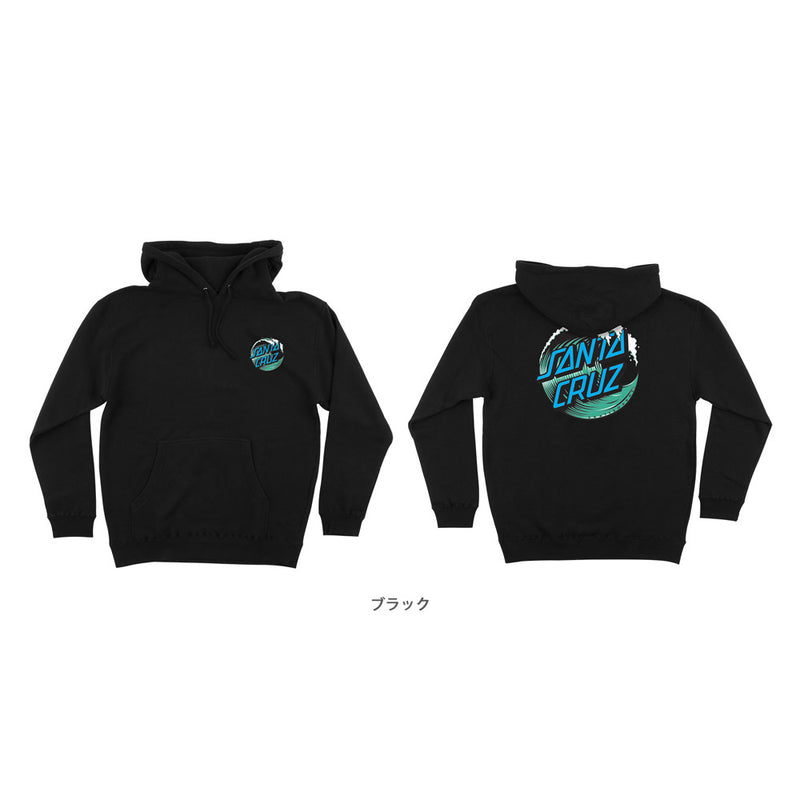 WAVE DOT P/O HOODED HEAVYWEIGHT SWEATSHIRT