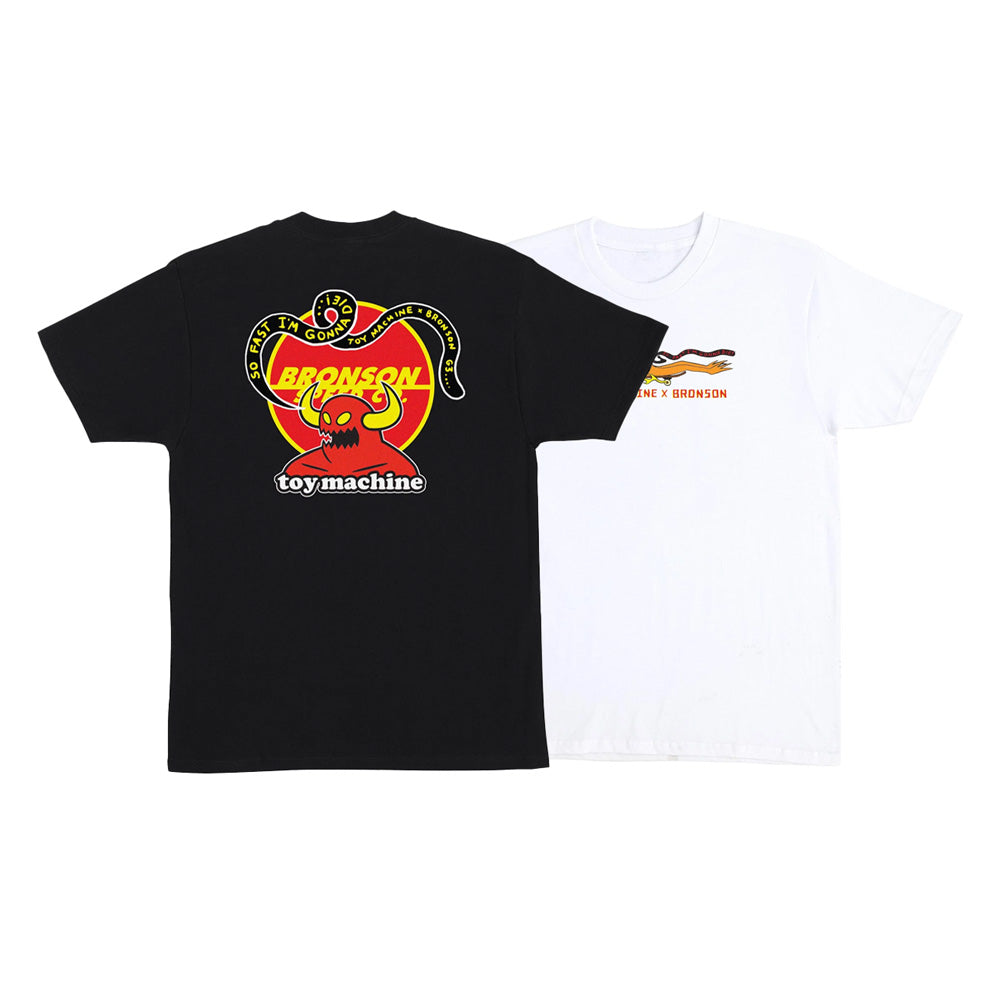 BRONSON X TOY MACHINE S/S REGULAR T-SHIRT