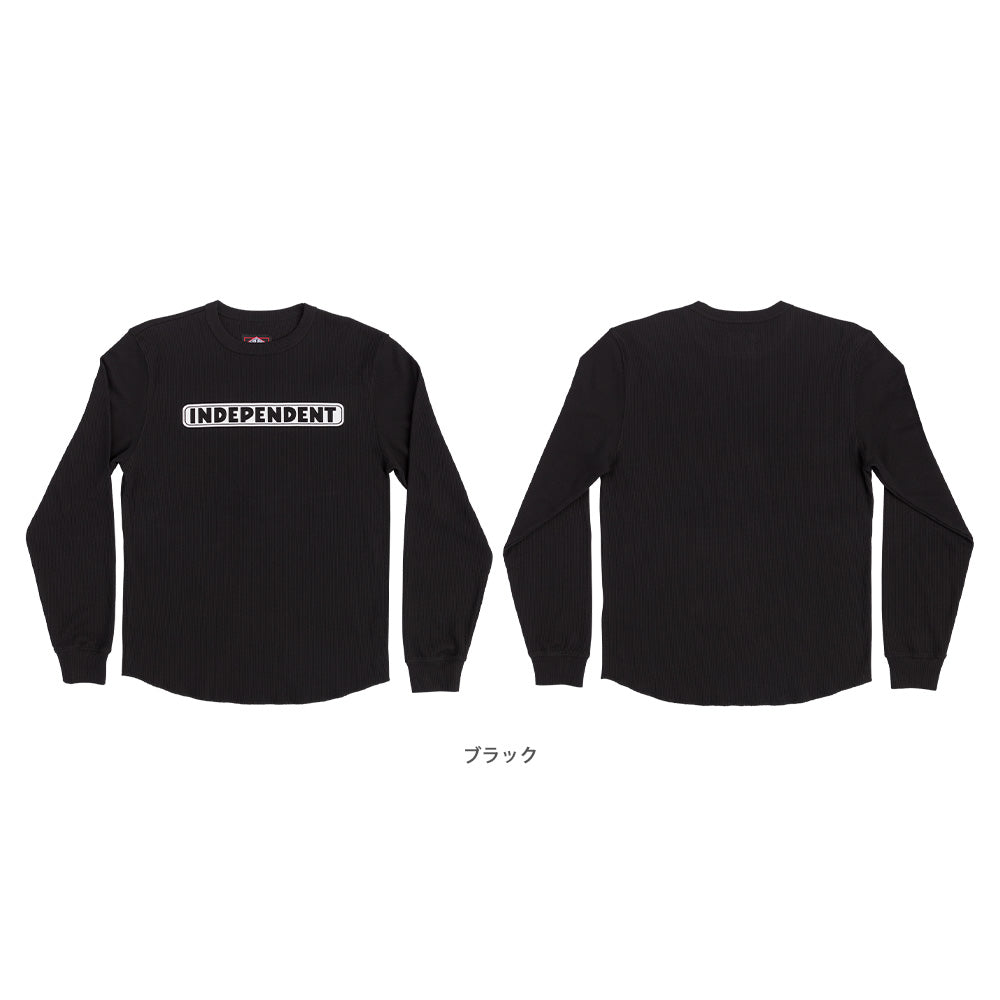 BAR LOGO L/S THERMAL TOP