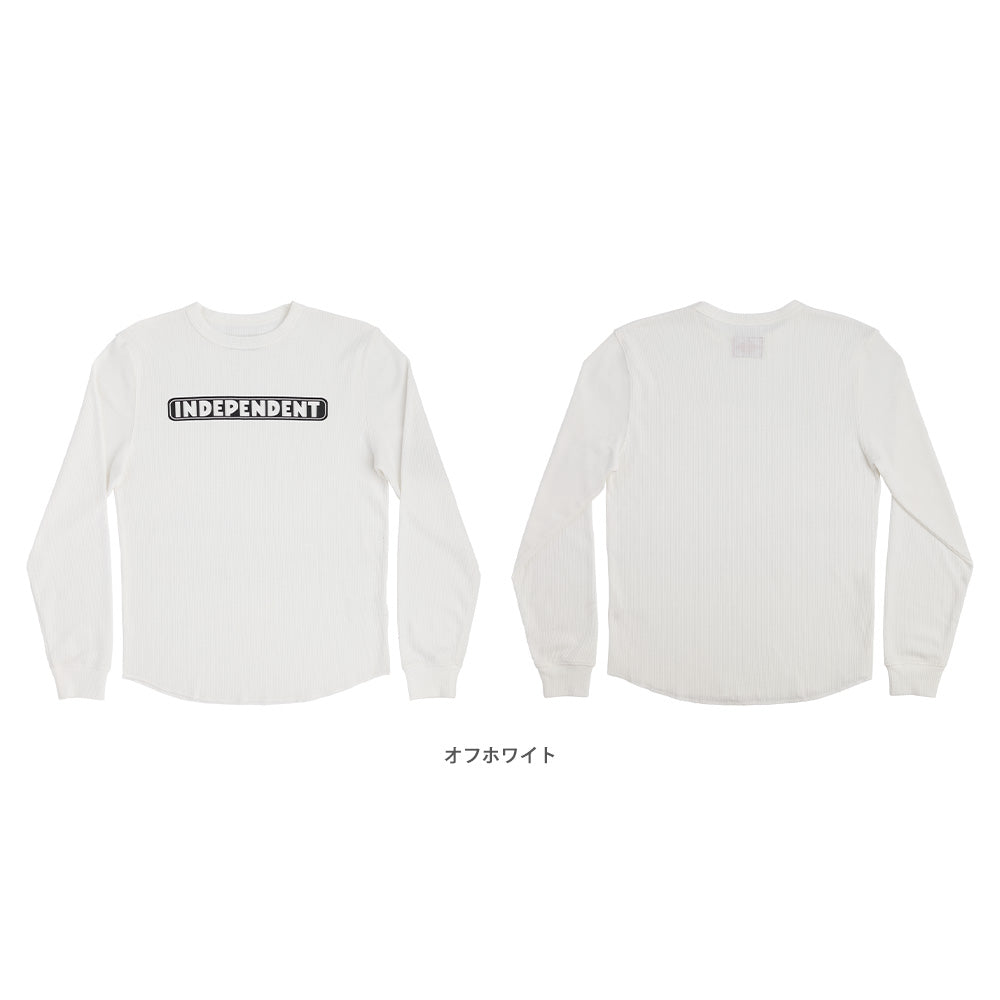 BAR LOGO L/S THERMAL TOP