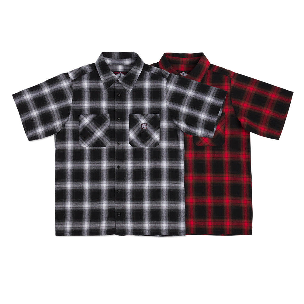UNCLE CHARLIE S/S FLANNEL TOP