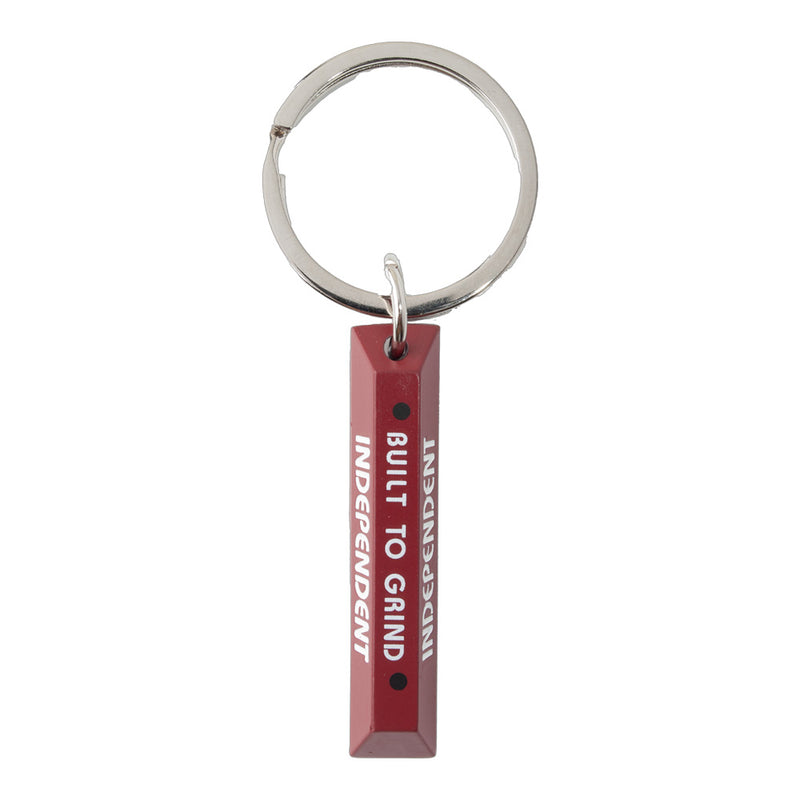 RED CURB KEY CHAIN