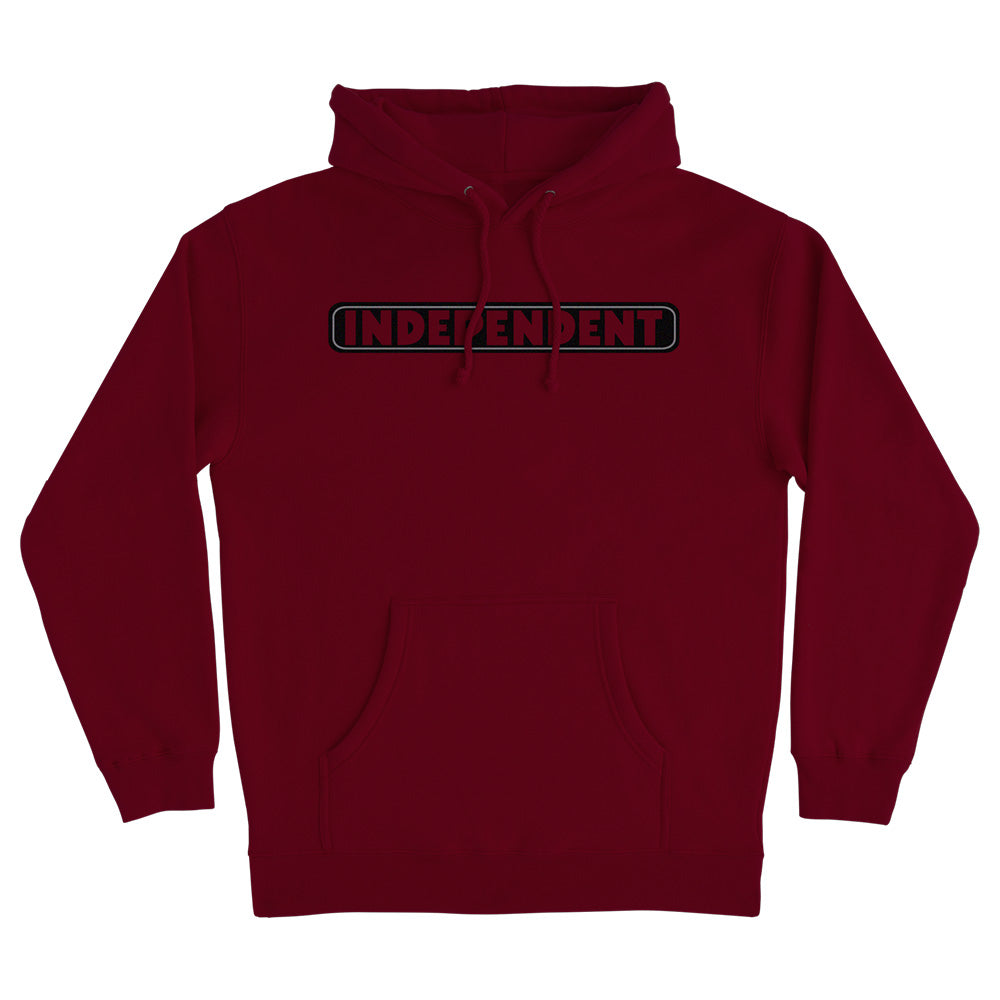 BAR LOGO P/O HOODED SWEATSHIRT