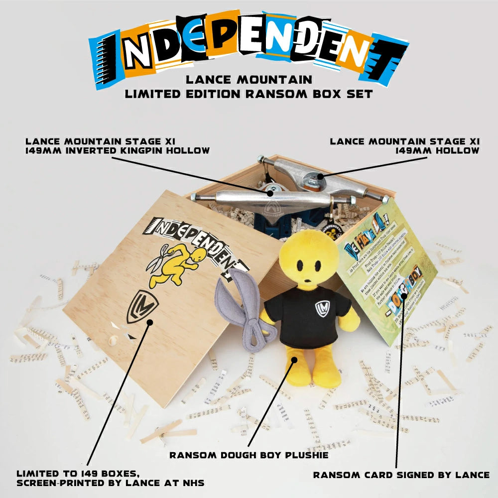 LANCE MOUNTAIN X INDEPENDENT TRUCKS LIMITED EDITION RANSOM BOX SET