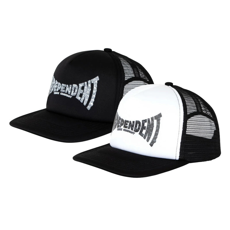 SKULL SPAN MESH TRUCKER HAT