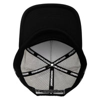 SKULL SPAN MESH TRUCKER HAT