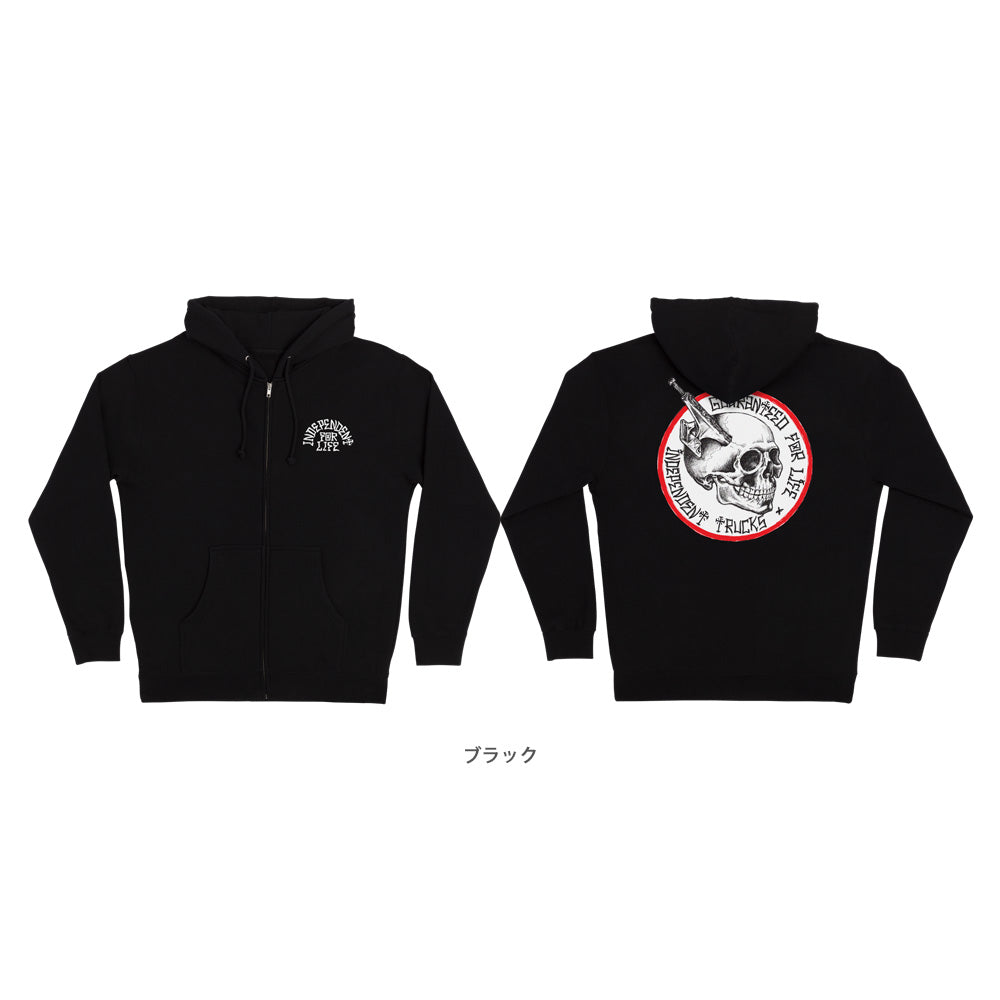 TRUCK HEAD ZIP HOODED SWEATSHIRT