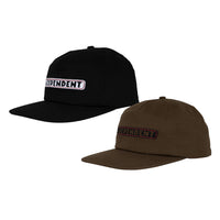 BAR LOGO SNAPBACK HAT