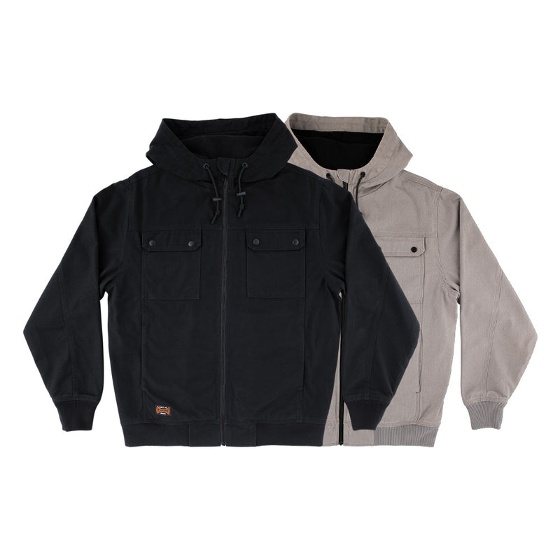 BUILT TO GRIND HOODED CANVAS WORK JACKET