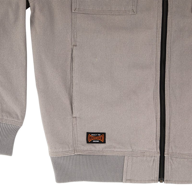 BUILT TO GRIND HOODED CANVAS WORK JACKET
