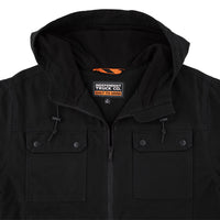 BUILT TO GRIND HOODED CANVAS WORK JACKET