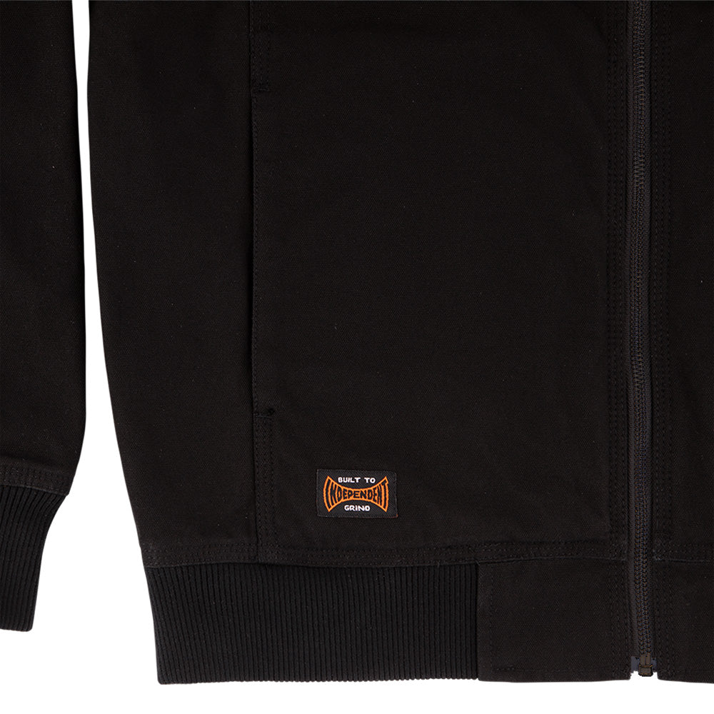 BUILT TO GRIND HOODED CANVAS WORK JACKET