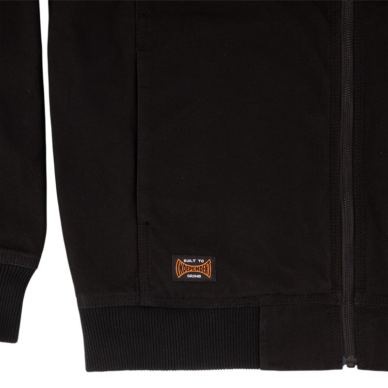 BUILT TO GRIND HOODED CANVAS WORK JACKET