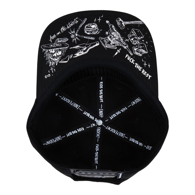 BRATRUD NOTEBOOK SNAPBACK HAT
