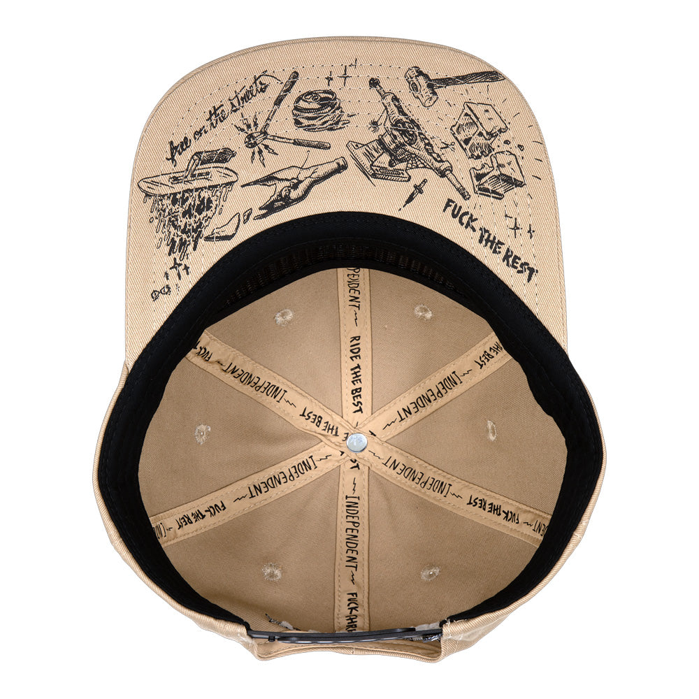 BRATRUD NOTEBOOK SNAPBACK HAT