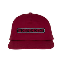 BAR LOGO SNAPBACK HAT