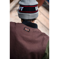 BAR LOGO LONG SHOREMAN BEANIE HAT