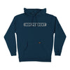 BAR LOGO REFLECTIVE P/O HOODED SWEATSHIRT