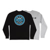 TILE SPAN EMBROIDERED CREW NECK SWEATSHIRT