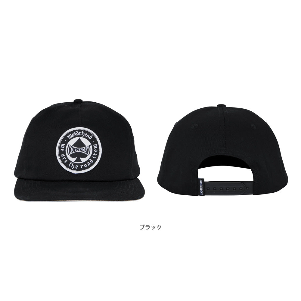 MOTORHEAD SPADE SNAPBACK HAT