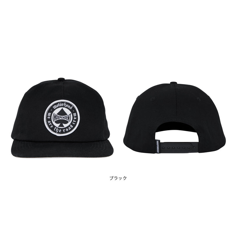 MOTORHEAD SPADE SNAPBACK HAT