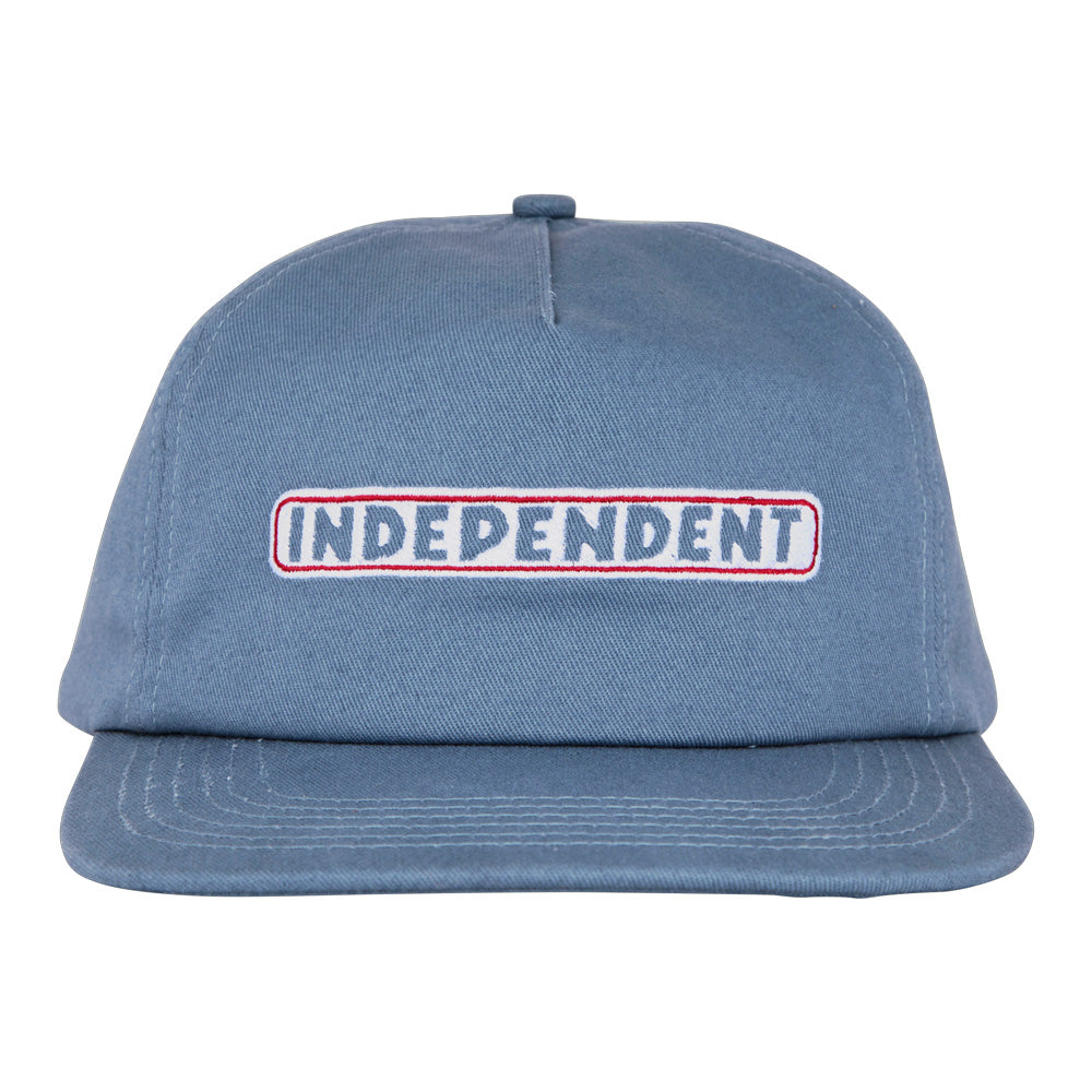 BAR LOGO SNAPBACK HAT