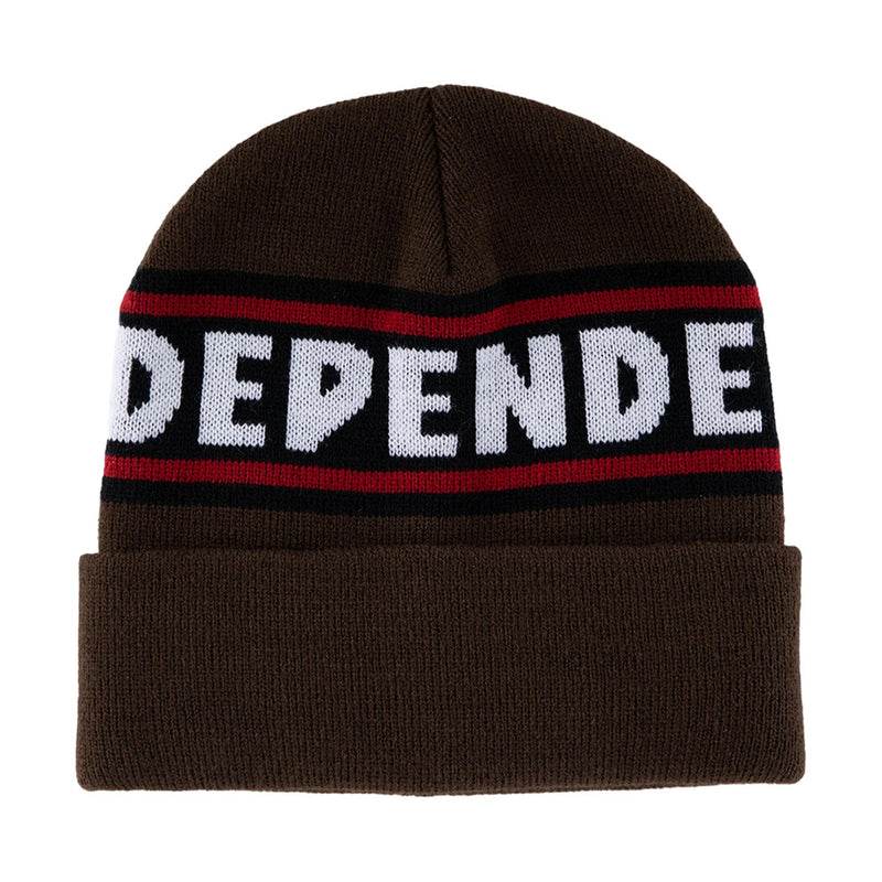BAR LOGO LONG SHOREMAN BEANIE HAT