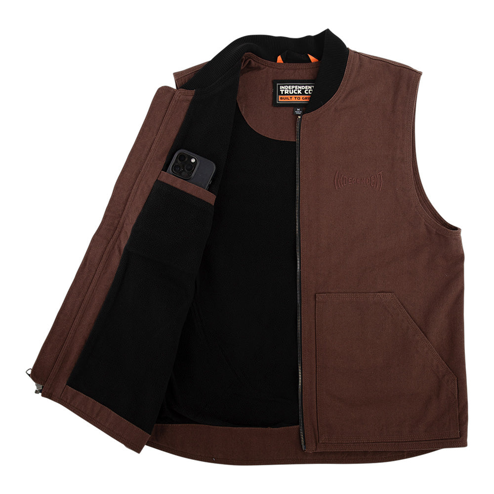 BUILT TO GRIND CANVAS VEST