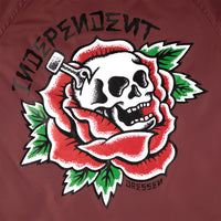 DRESSEN SKULL ROSE HOOD WINDBREAKER JACKET