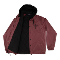 DRESSEN SKULL ROSE HOOD WINDBREAKER JACKET