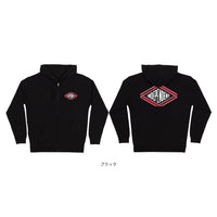 SCROLL 2 ZIP HOODED SWEATSHIRT