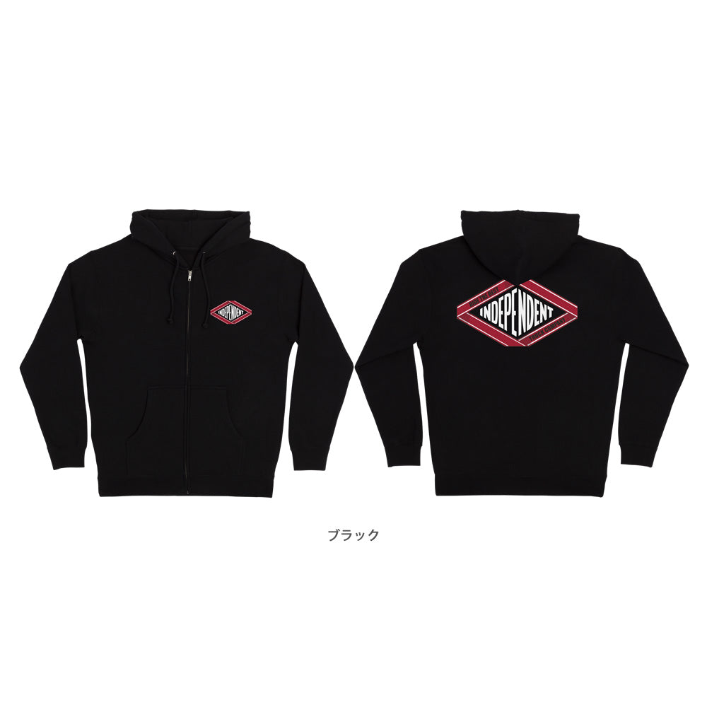 SCROLL 2 ZIP HOODED SWEATSHIRT