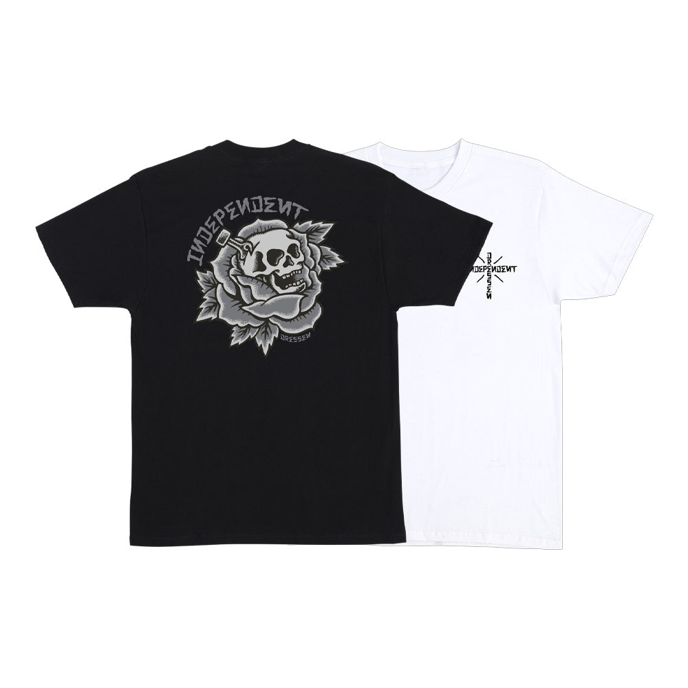 DRESSEN SKULL ROSE S/S REGULAR T-SHIRT