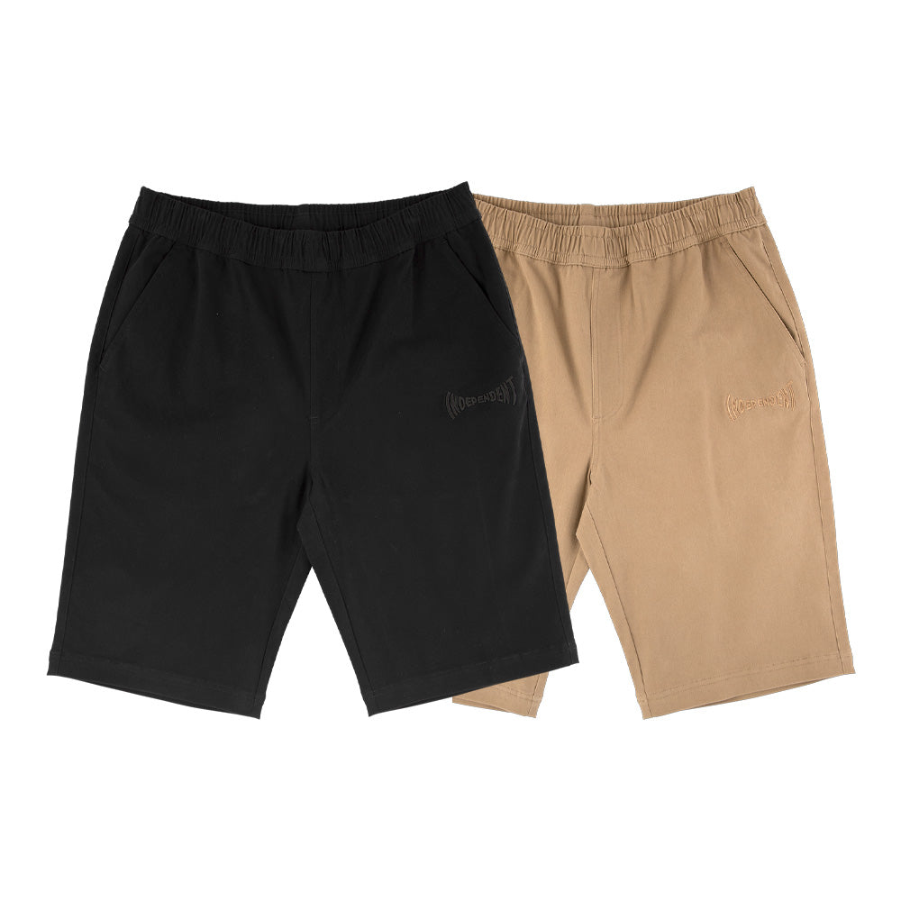 SPAN ELASTIC WAIST SHORTS