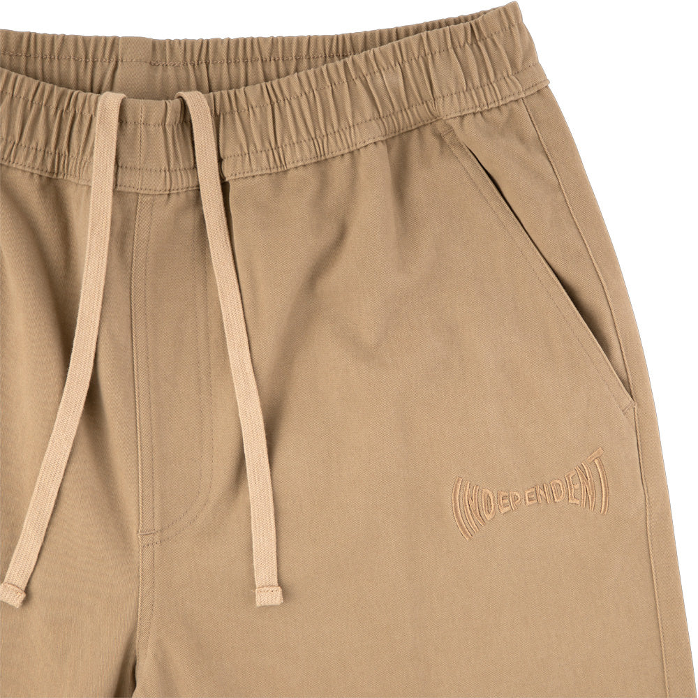 SPAN ELASTIC WAIST SHORTS