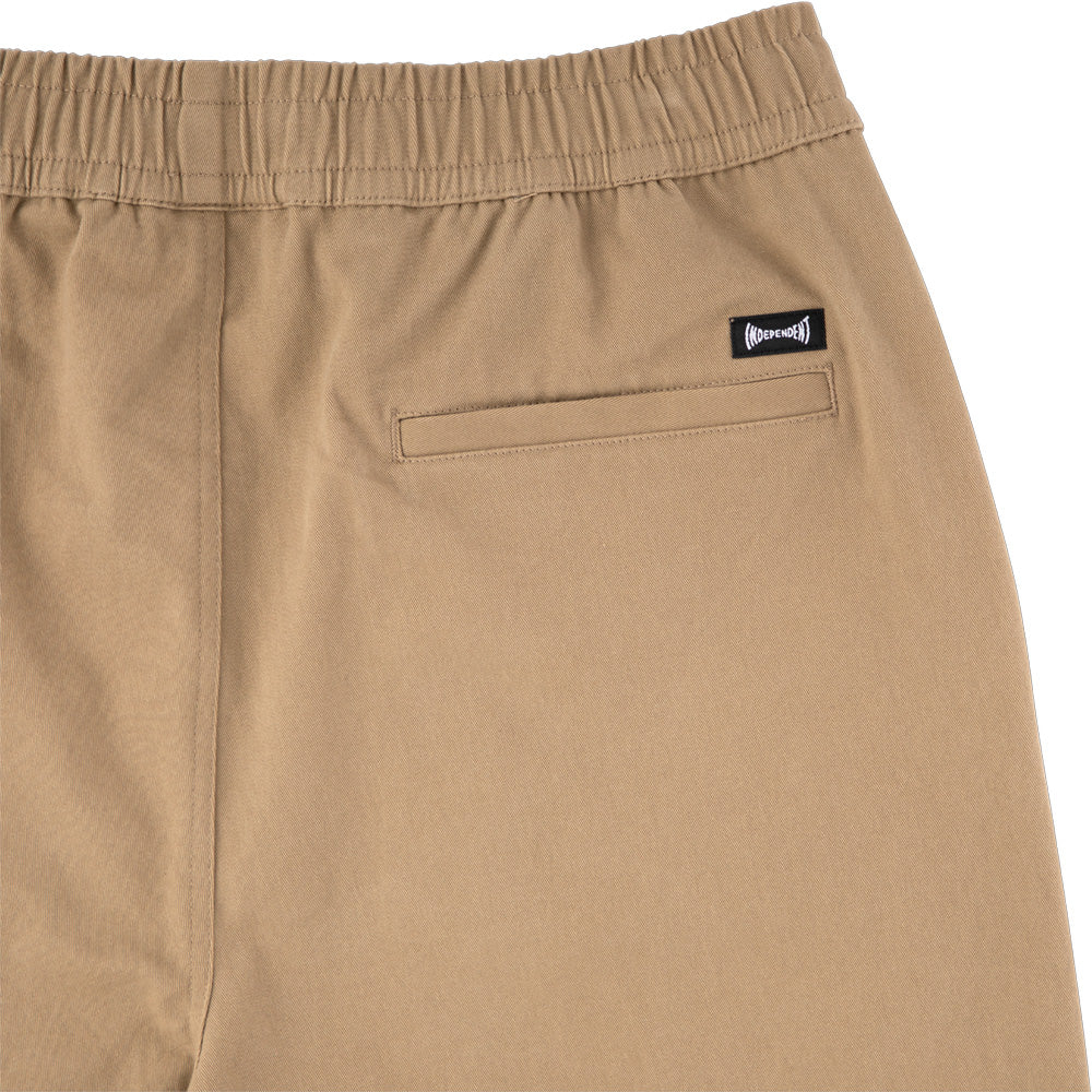 SPAN ELASTIC WAIST SHORTS