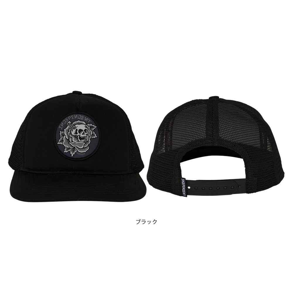 DRESSEN SKULL ROSE SNAPBACK HAT
