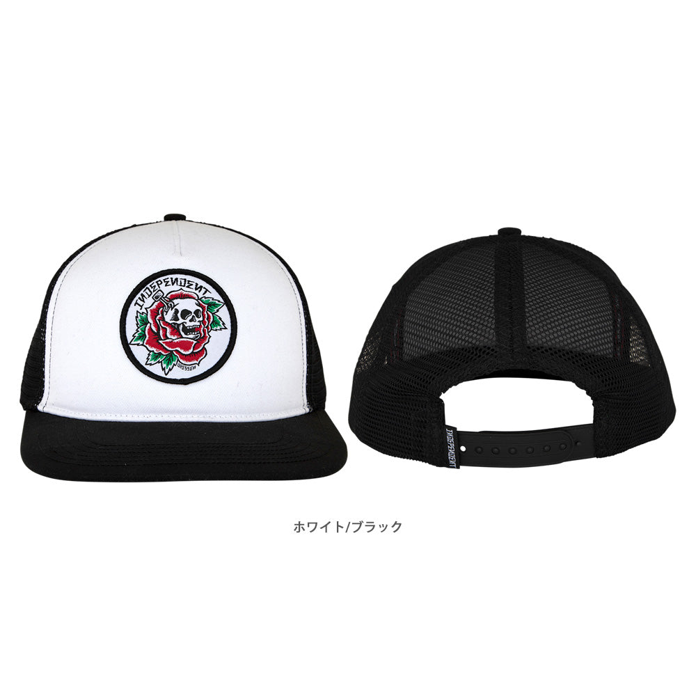 DRESSEN SKULL ROSE SNAPBACK HAT