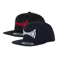 SPAN EMBROIDERED SNAPBACK HAT