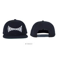 SPAN EMBROIDERED SNAPBACK HAT