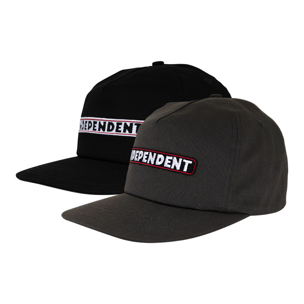 BAR LOGO SNAPBACK HAT