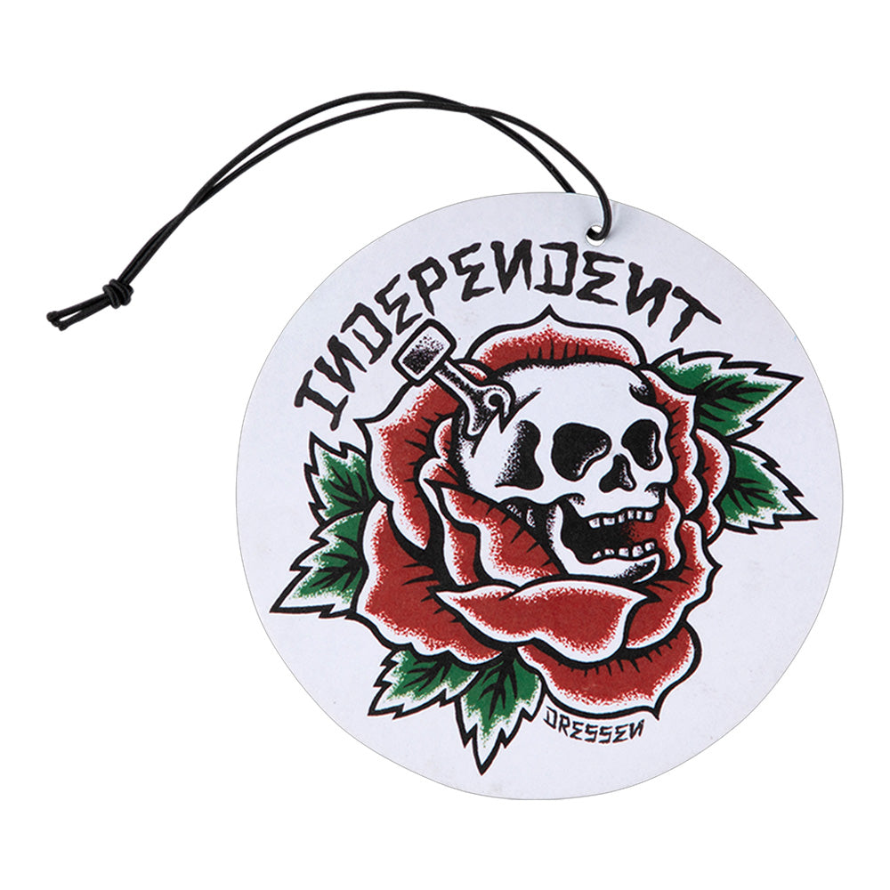 DRESSEN SKULL ROSE AIR FRESHENER