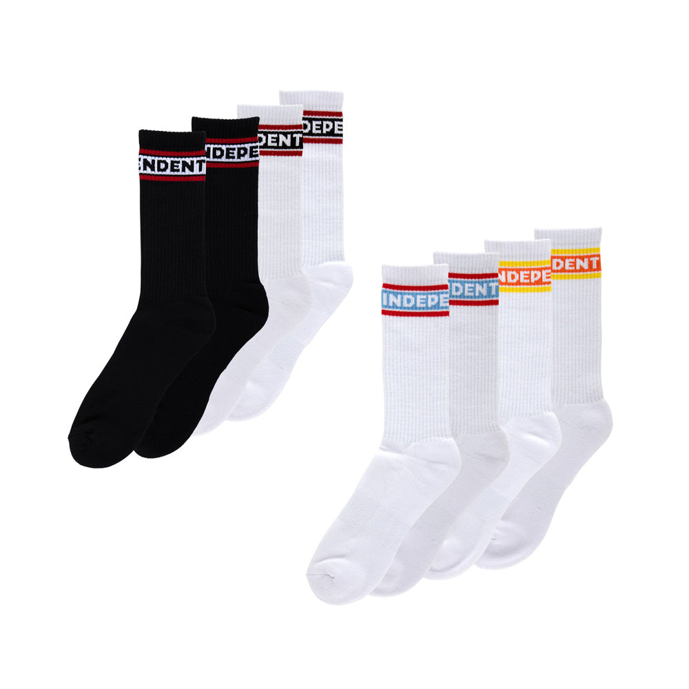BAR LOGO 2-PACK SOCKS