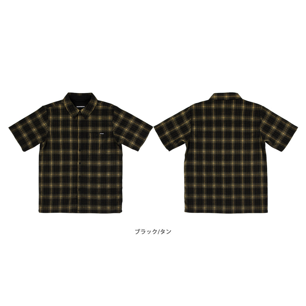 BELMONT S/S FLANNEL TOP