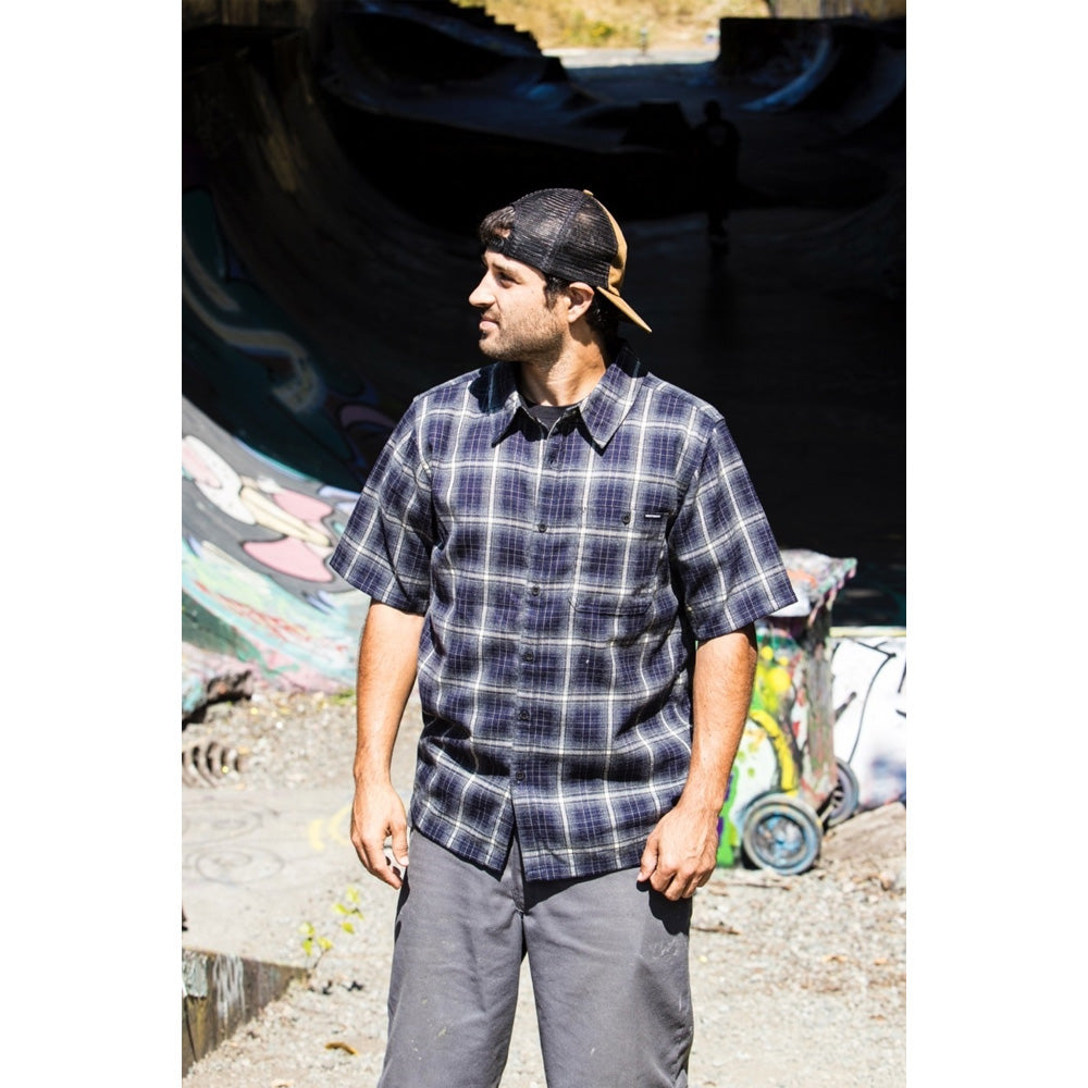 BELMONT S/S FLANNEL TOP