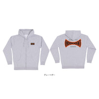 BUILT TO GRIND SPAN ZIP HOODED SWEATSHIRT