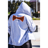 BUILT TO GRIND SPAN ZIP HOODED SWEATSHIRT