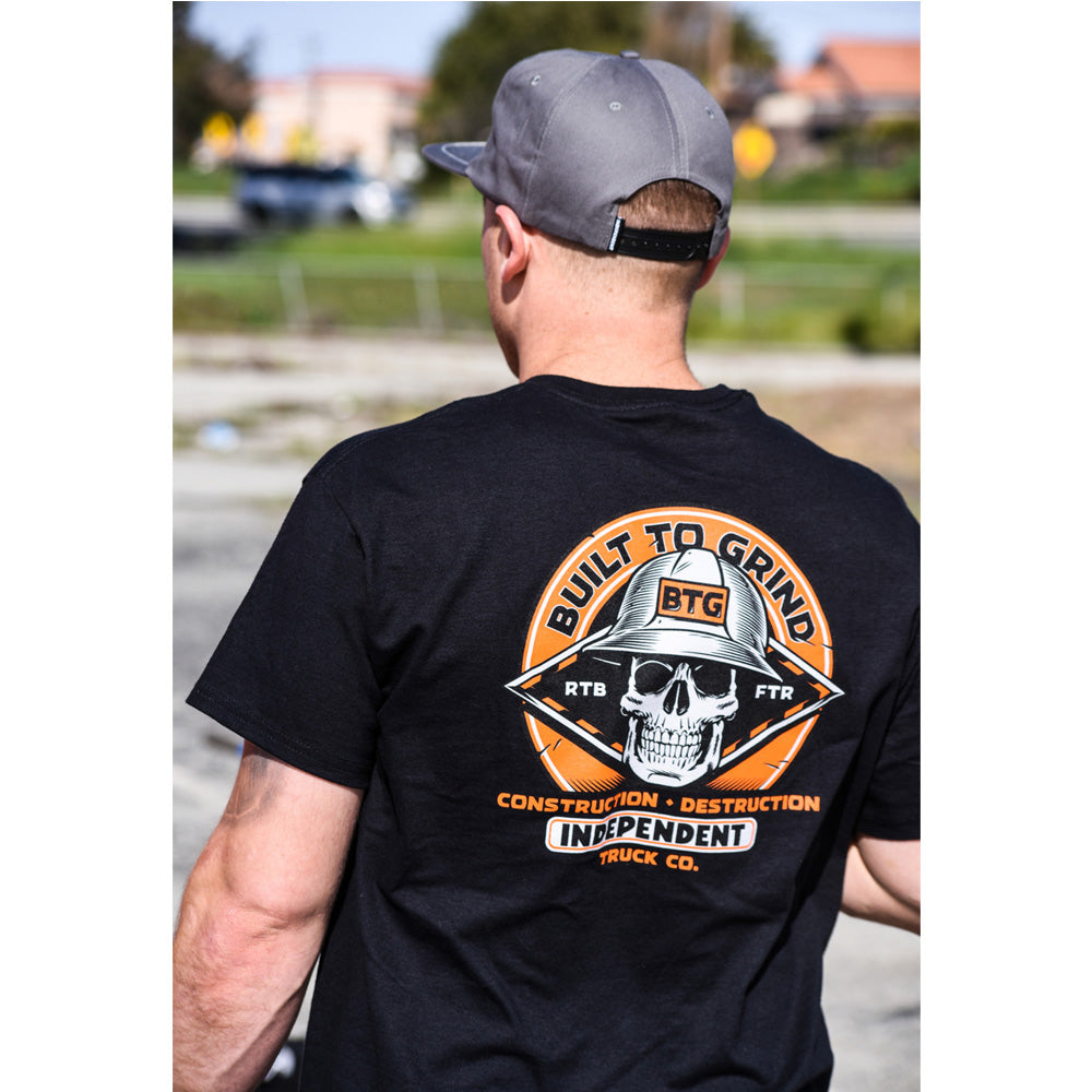 BUILT TO GRIND HARD HEAD S/S REGULAR T-SHIRT