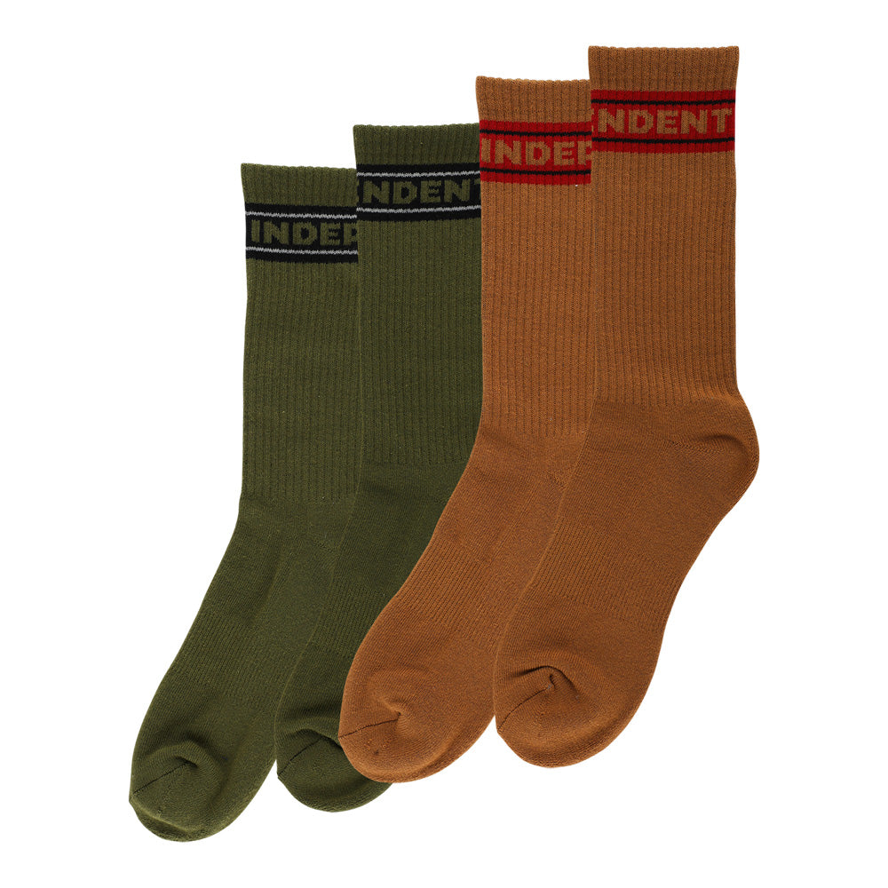 BAR LOGO 2-PACK SOCKS
